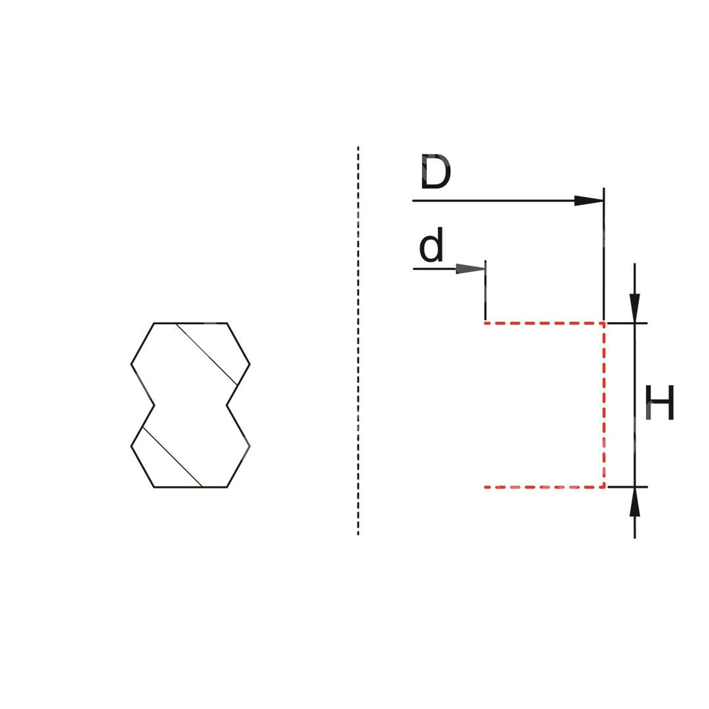 Статическое уплотнение GDS 2017/4 (55-45,8-9,8)