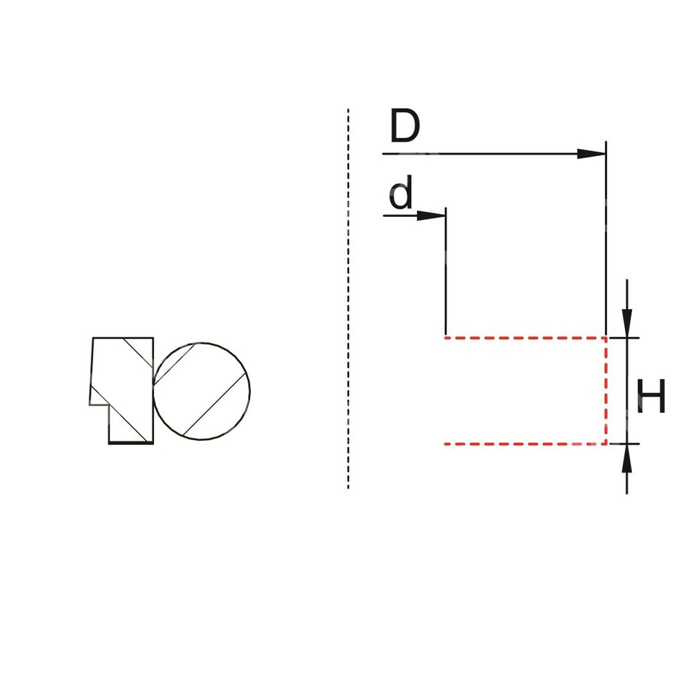 Уплотнение штока GIP 0400 (40-55,1-6,3)