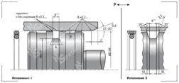 Уплотнение поршня P40-110H (110-89-8,1)