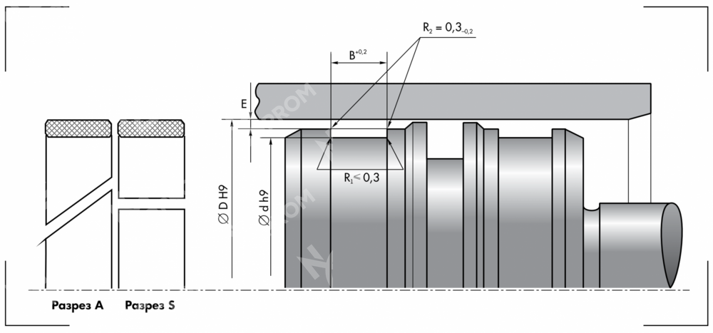 Направляющее кольцо 74-80-12 (G1-074-080-12)
