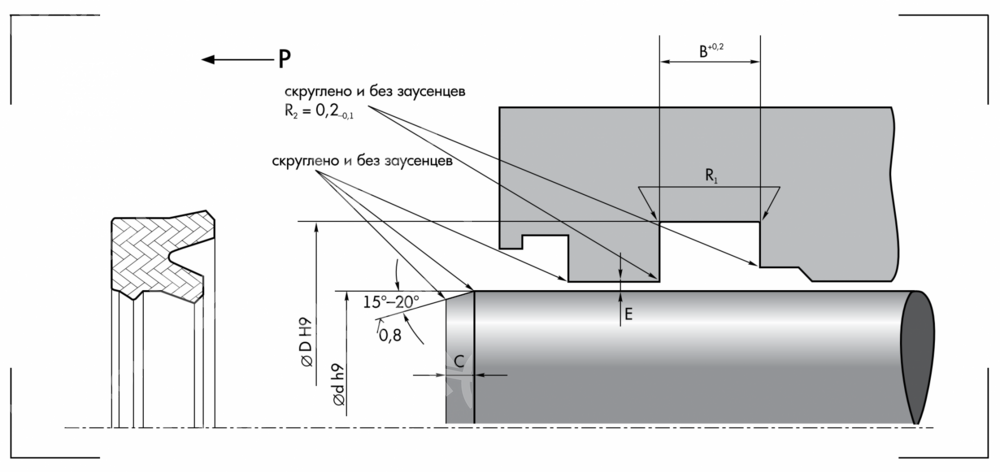 Манжета 50-60-7/8 (RG17)