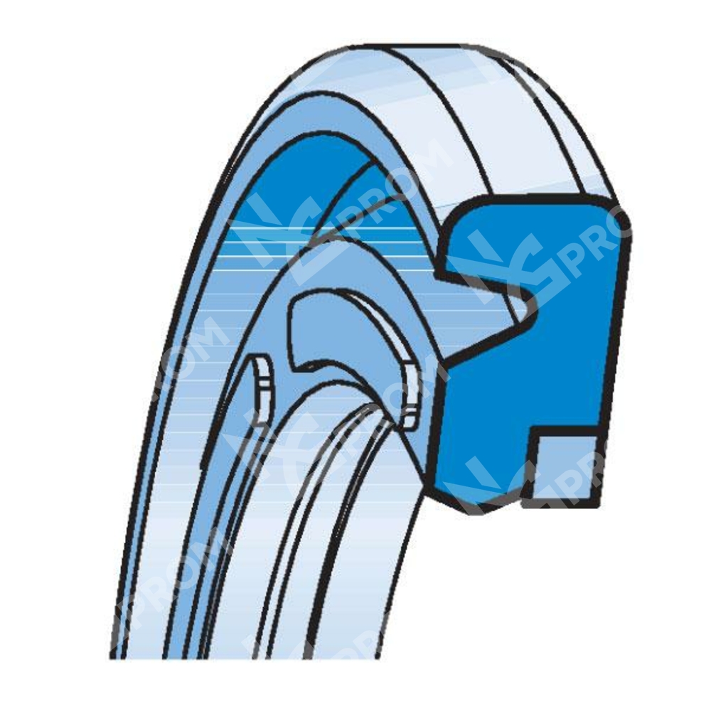 Буфферное уплотнение RBR 105-120,5-6,3 (RBR 1050 1205 063 CL)