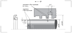 Буфферное уплотнение RB-200 (200-220,5-8,1)