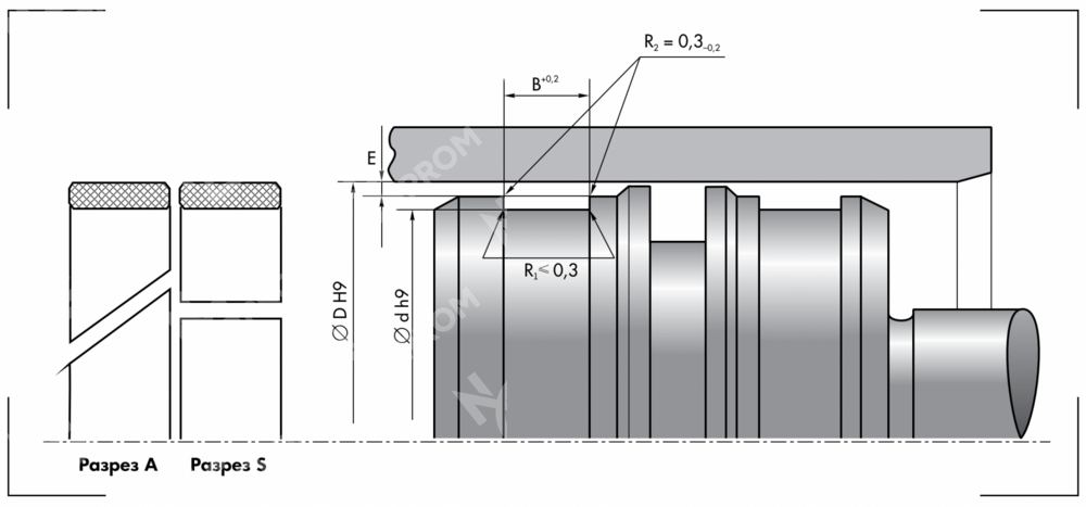 Направляющее кольцо 94-100-12 (G1-094-100-12)