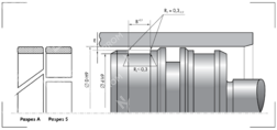 Направляющее кольцо 140-145-15 (G1-140-145-15)