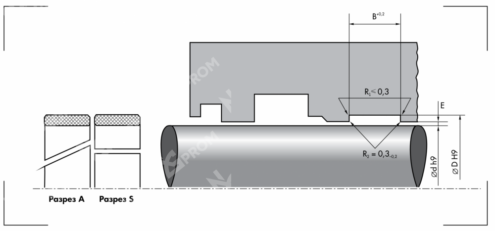 Направляющее кольцо 56-61-20 (G2-056-061-20)