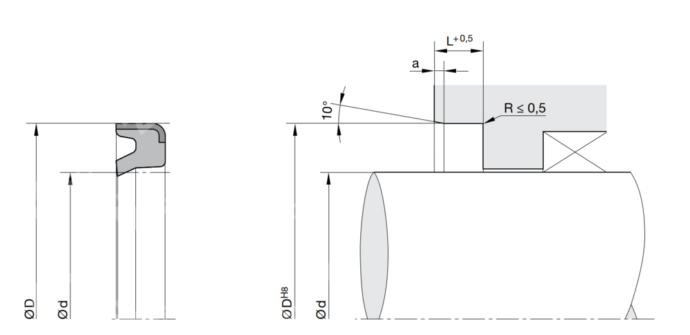 Грязесъемник армированный AF 60-75-8