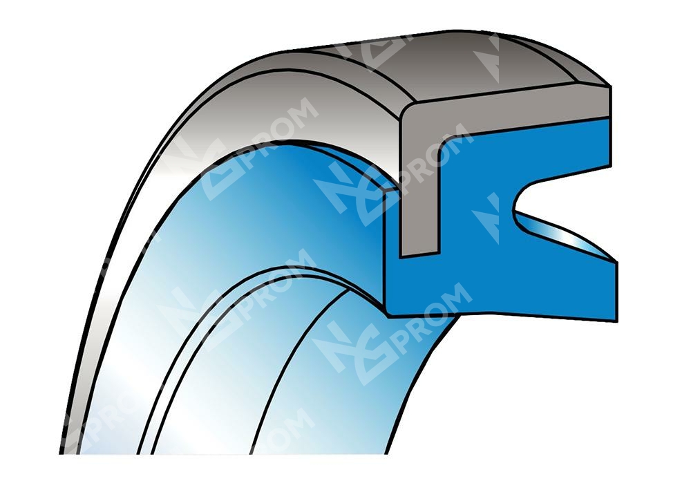 Грязесъемник армированный AF 90-105-6