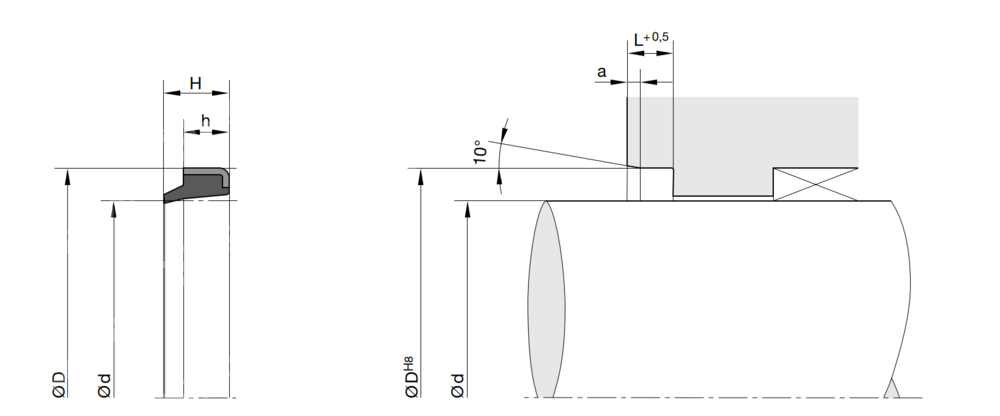 Грязесъемник армированный AM 16-26-5/8
