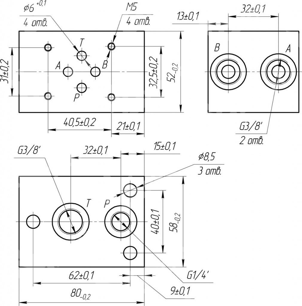 Плита ML31 для батарейного монтажа