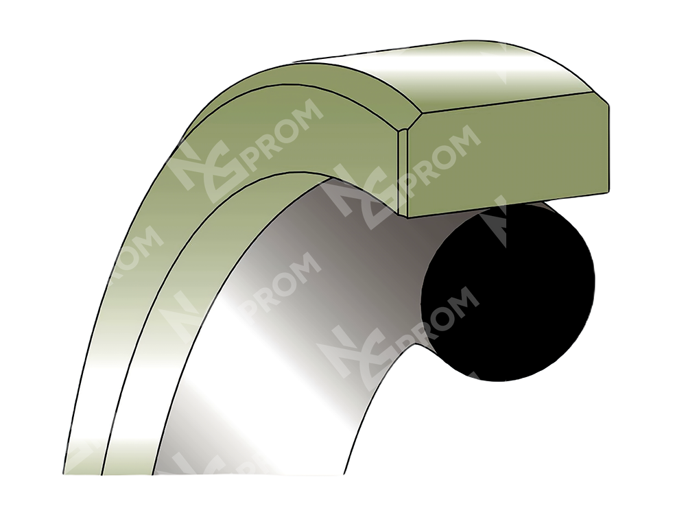 Уплотнение поршня TPD 120-104,5-6,3 (TPD 1200 1045 063 TN)