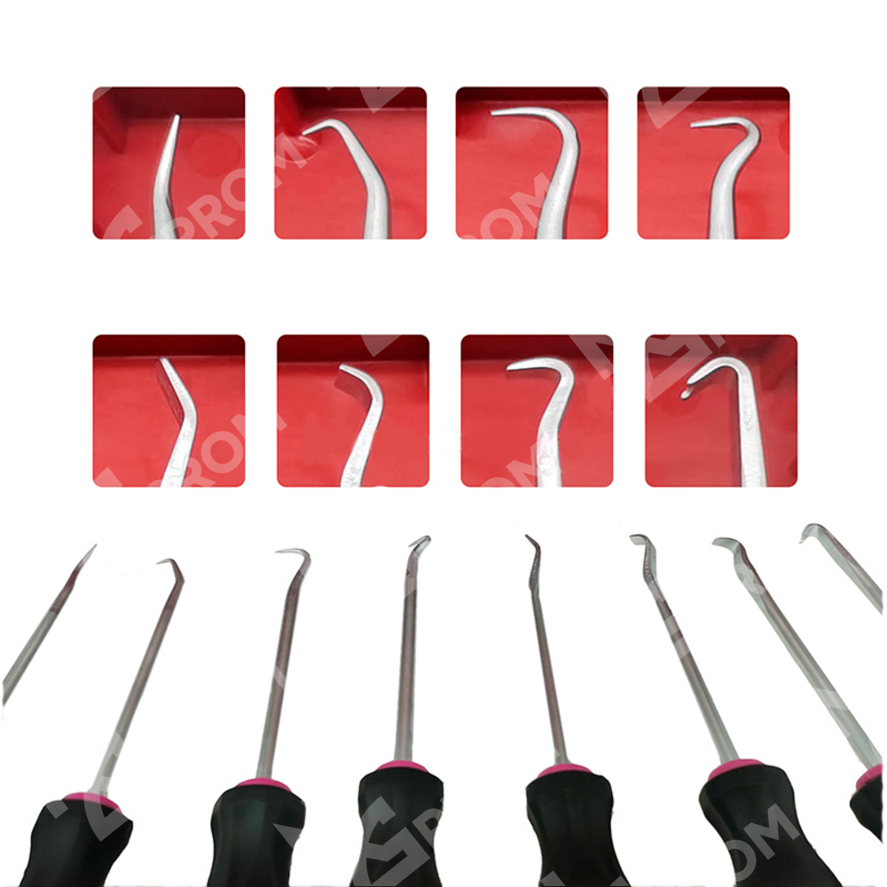 Набор для демонтажа уплотнений (8 предметов) (SEAL HOOKII)