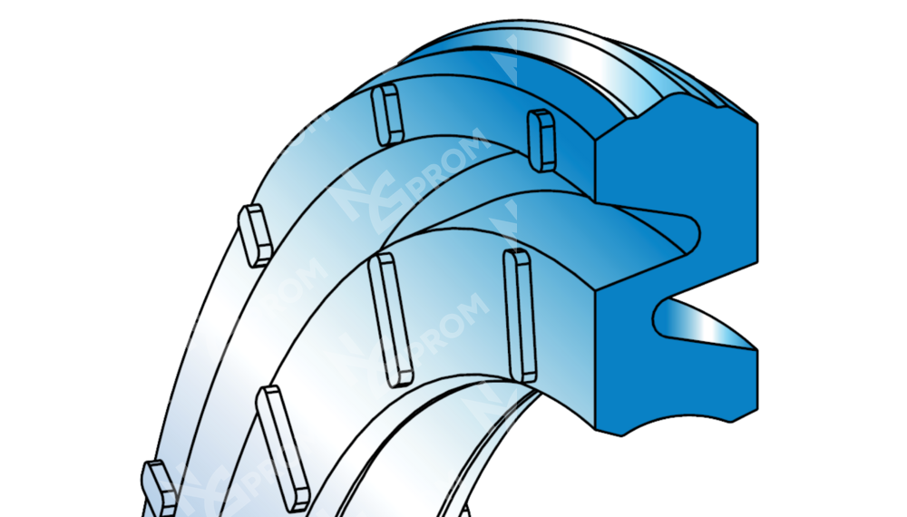 Уплотнение поршня SPS 40-31-2,9 (SPS 0400 0310 029 B0)