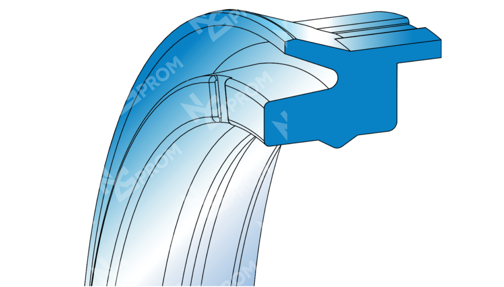 Уплотнение поршня MPS 10-4-3/12 (MPS 0100 0040 030 120 B0)