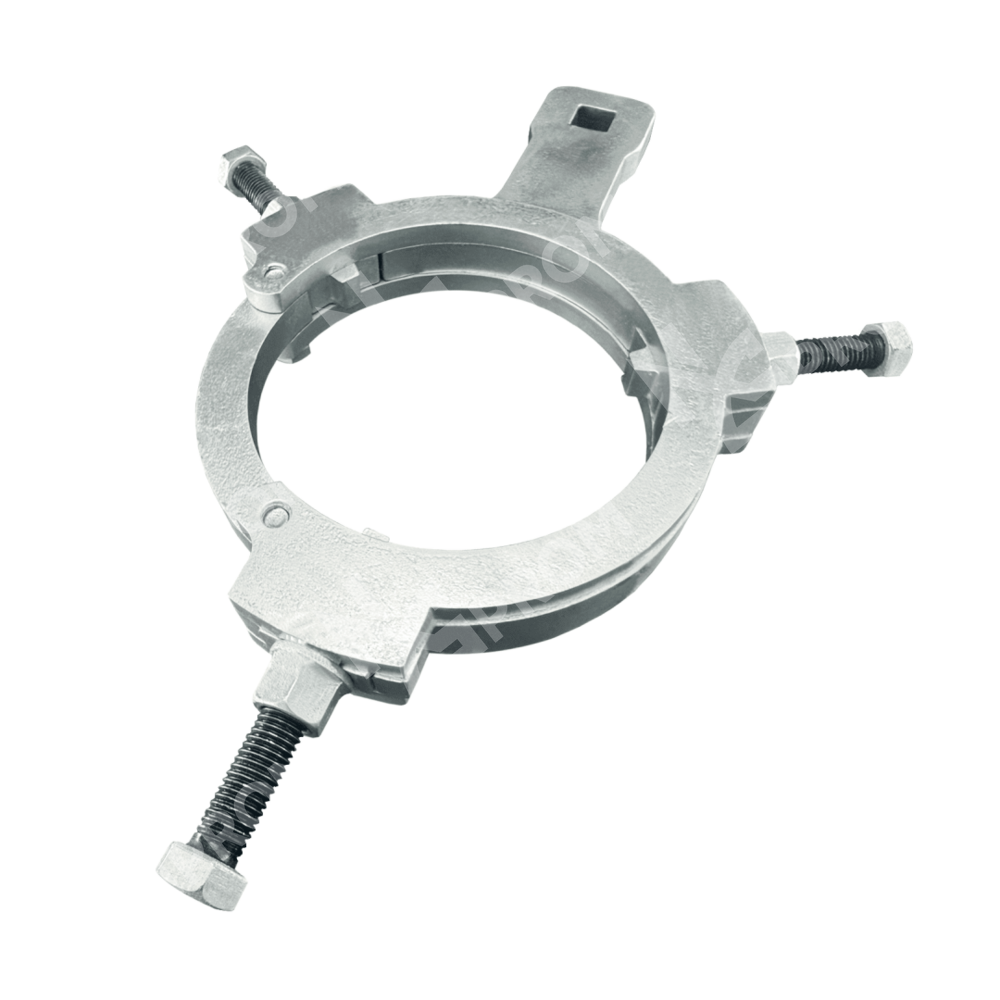 Универсальный ключ с тремя фиксаторами для разборки гидроцилиндров 140-210 мм. (Three retainers)