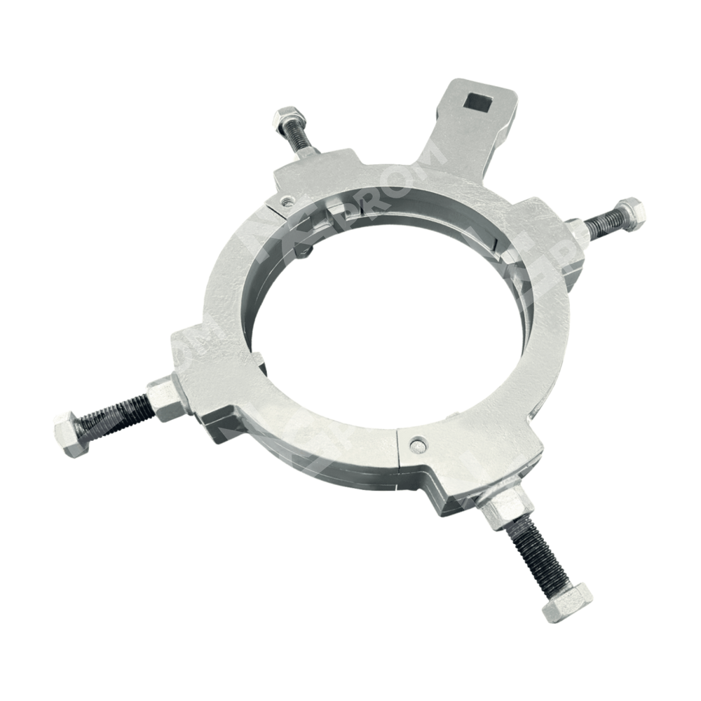 Универсальный ключ с четырьмя фиксаторами для разборки гидроцилиндров 235-305 мм. (Four retainers)