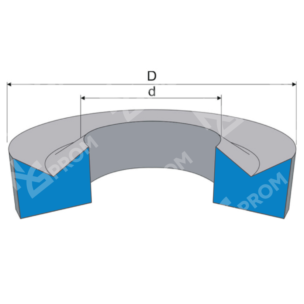 Кольцо нажимное КН 410х450 ГОСТ 22704-77