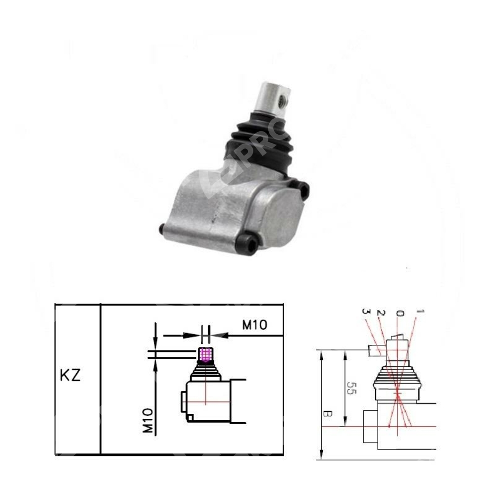 Рычажная система KZ1 для гидрораспределителя P40
