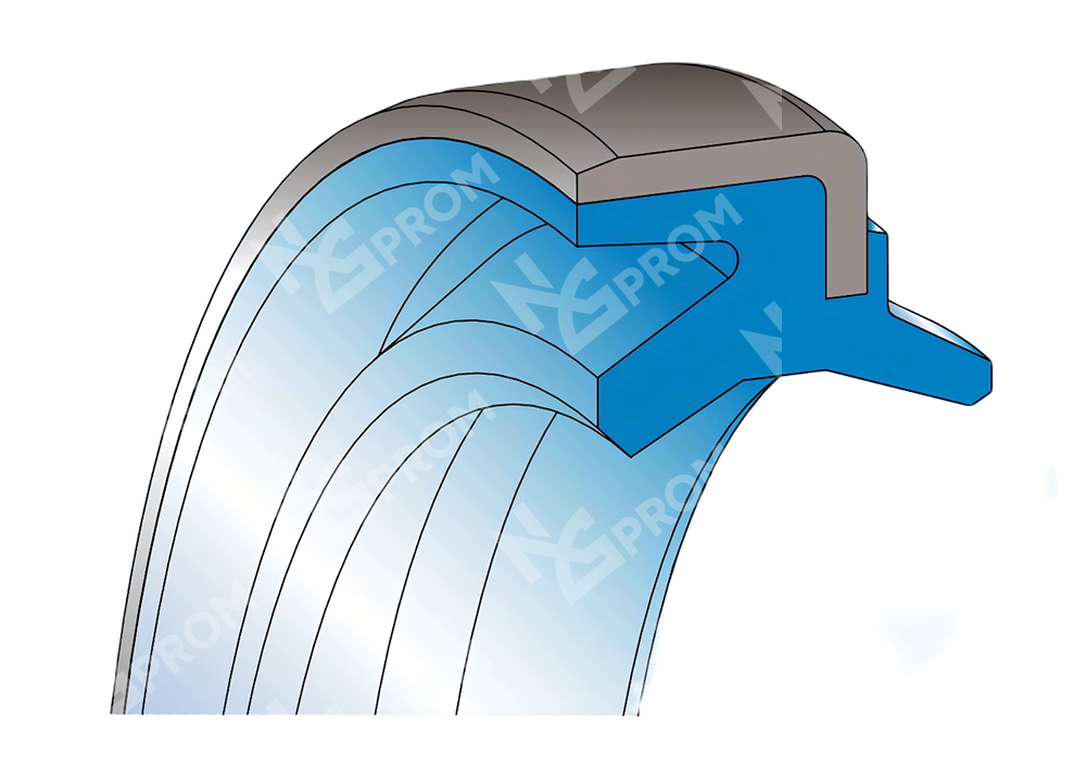 Грязесъемник армированный DKBI 190-215-12/17