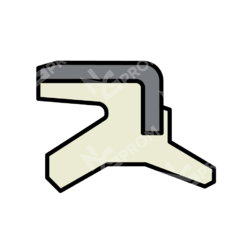 Грязесъемник армированный DKBI 200-225-12/17