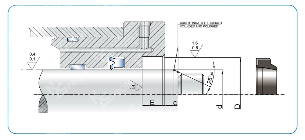 Грязесъемник армированный GA 205-215-7/10