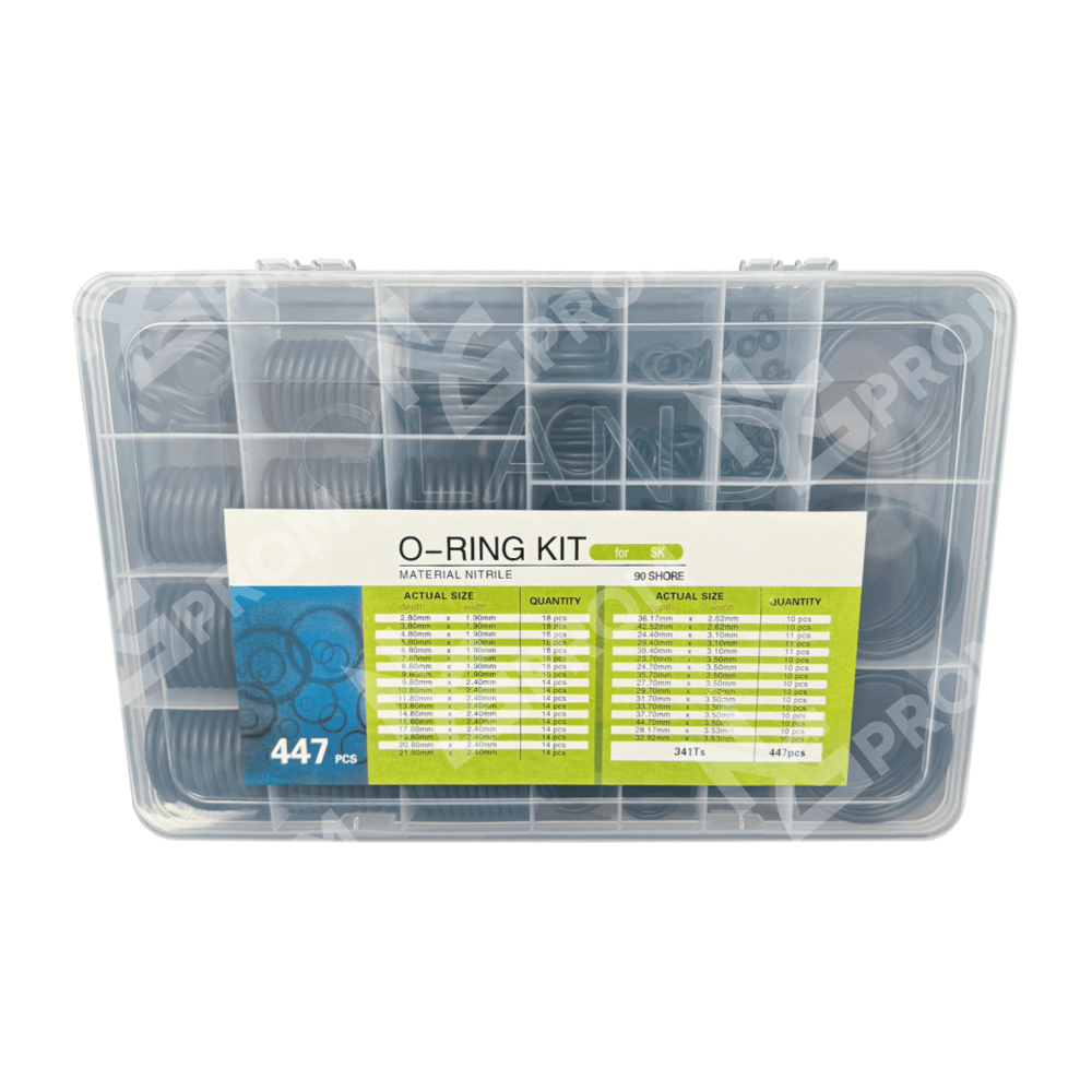 Набор уплотнительных колец O-Ring NBR90 447 шт для Kobelco