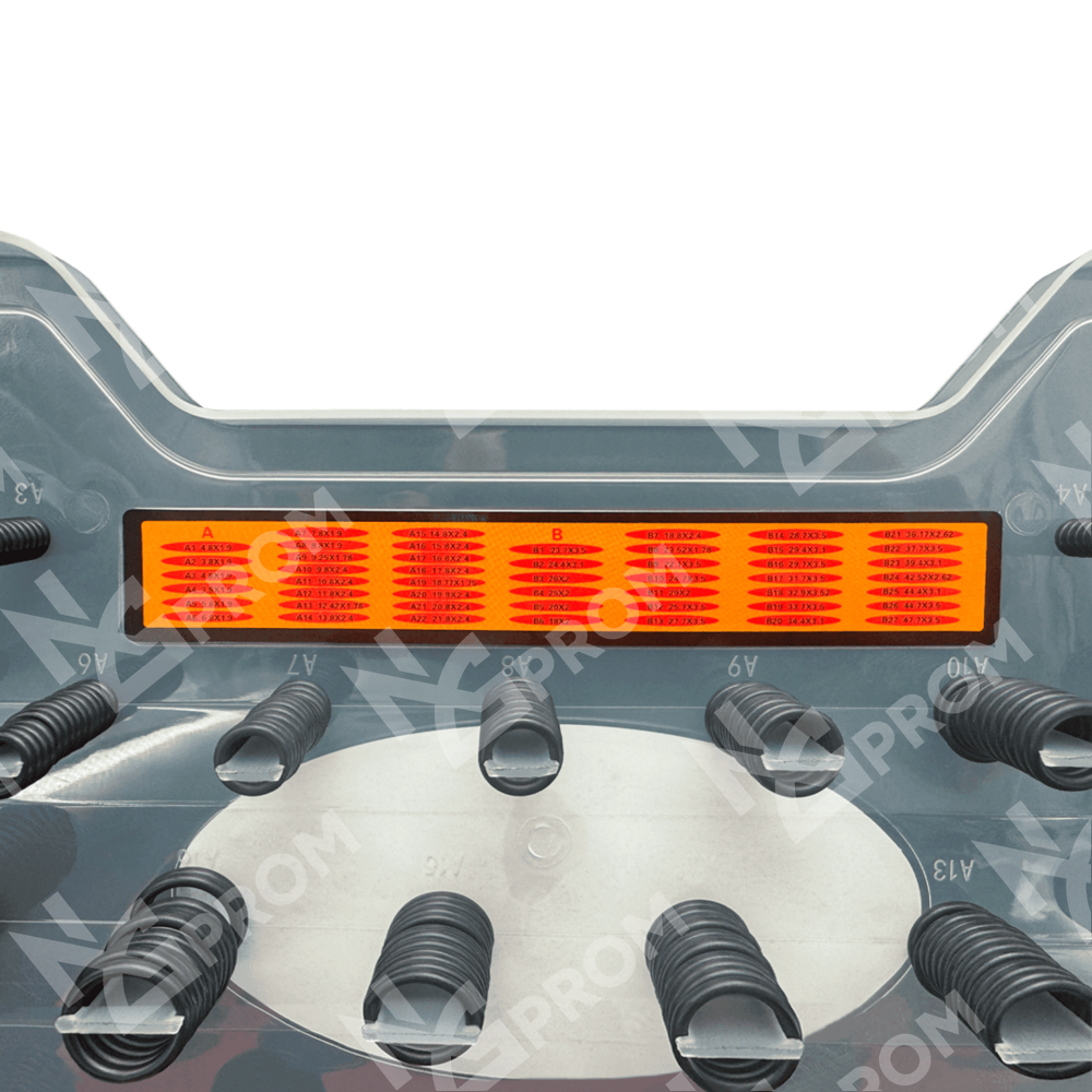 Набор уплотнительных колец O-Ring NBR90 690 шт для Hitachi