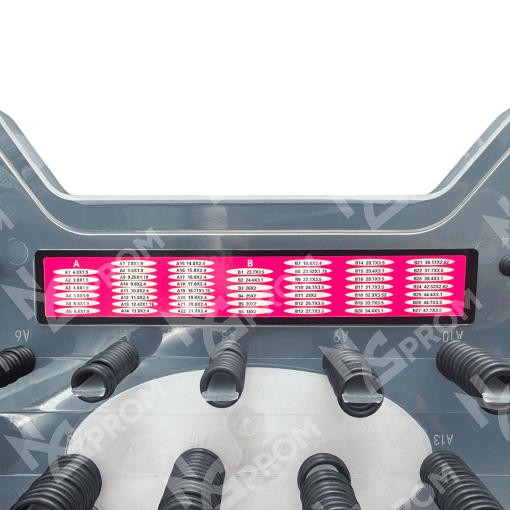 Набор уплотнительных колец O-Ring NBR90 690 шт для Hyundai