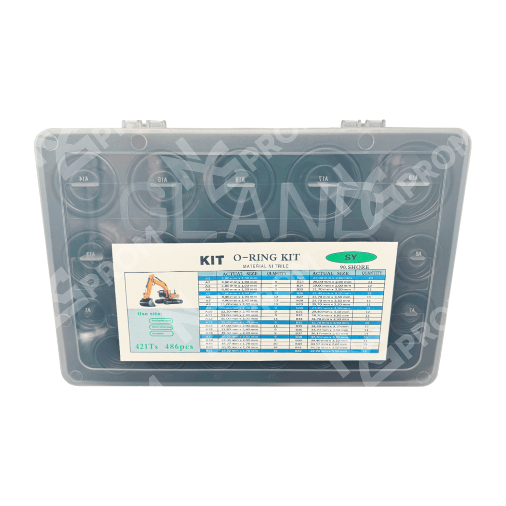 Набор уплотнительных колец O-Ring NBR90 486 шт для SANY