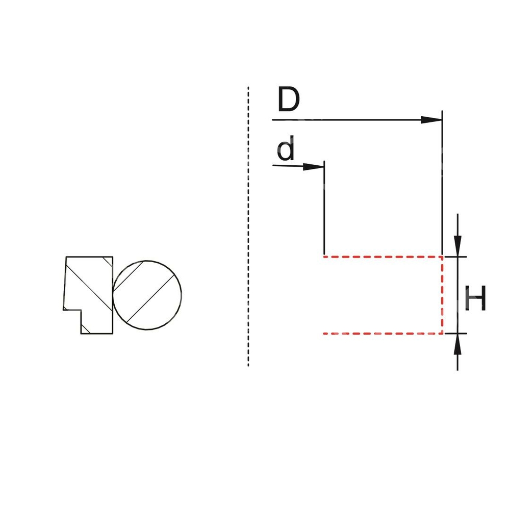 Уплотнения штока RS09B 28-38,7-4,2 (PTFE+BR40/NBR)
