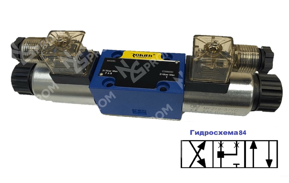 Гидрораспределитель 4WE6Q61/CG110N9Z5L с электромагнитным управлением