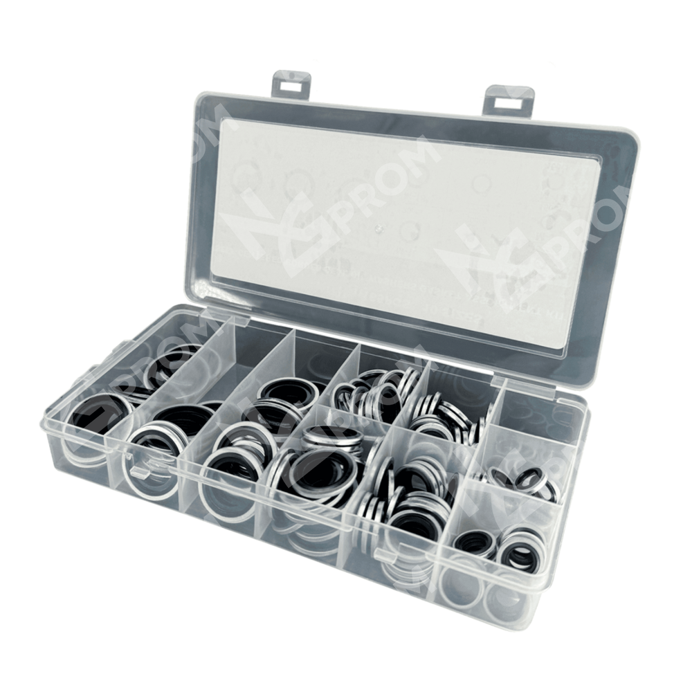 Набор метрических колец USIT М6-М24 165шт