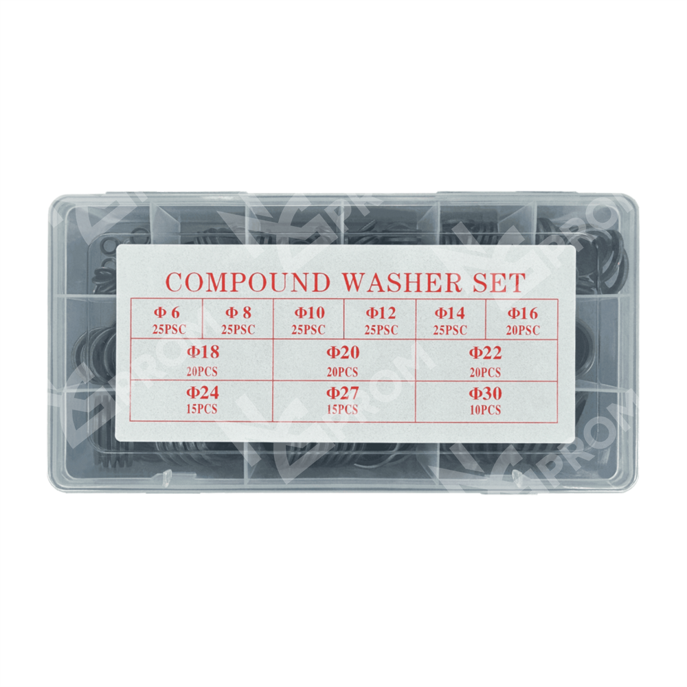 Набор метрических колец USIT М6-М30 245шт