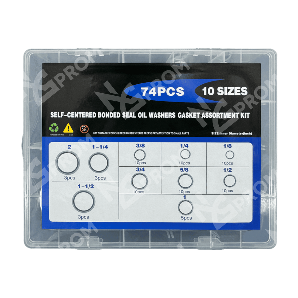 Набор дюймовых колец USIT 74шт