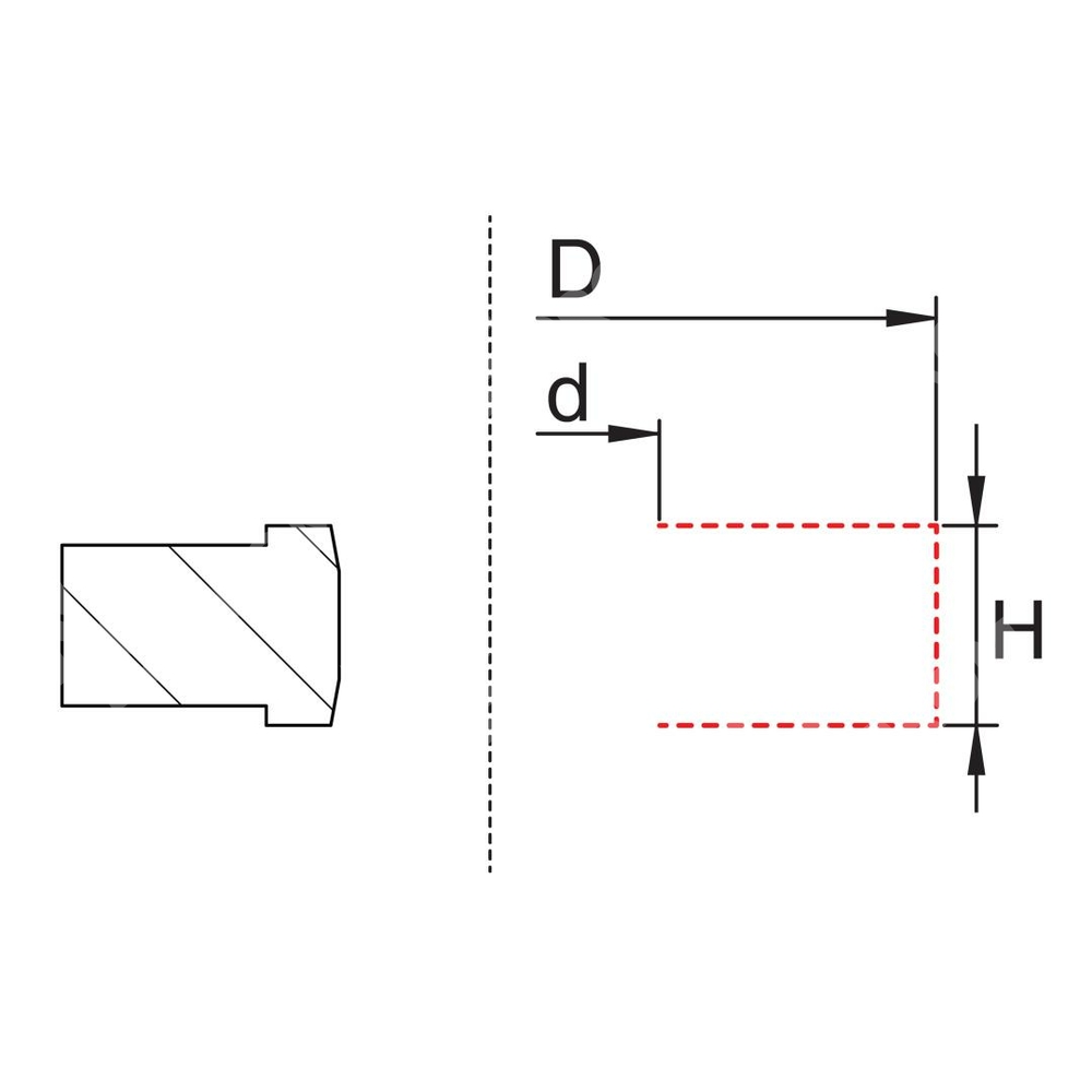 Уплотнение поршня TUT 150 (150-129-8,1)