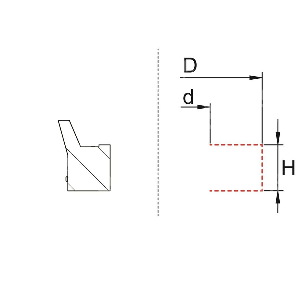 Грязесъемник GHK 361/2 (221,5-233,7-7,1)