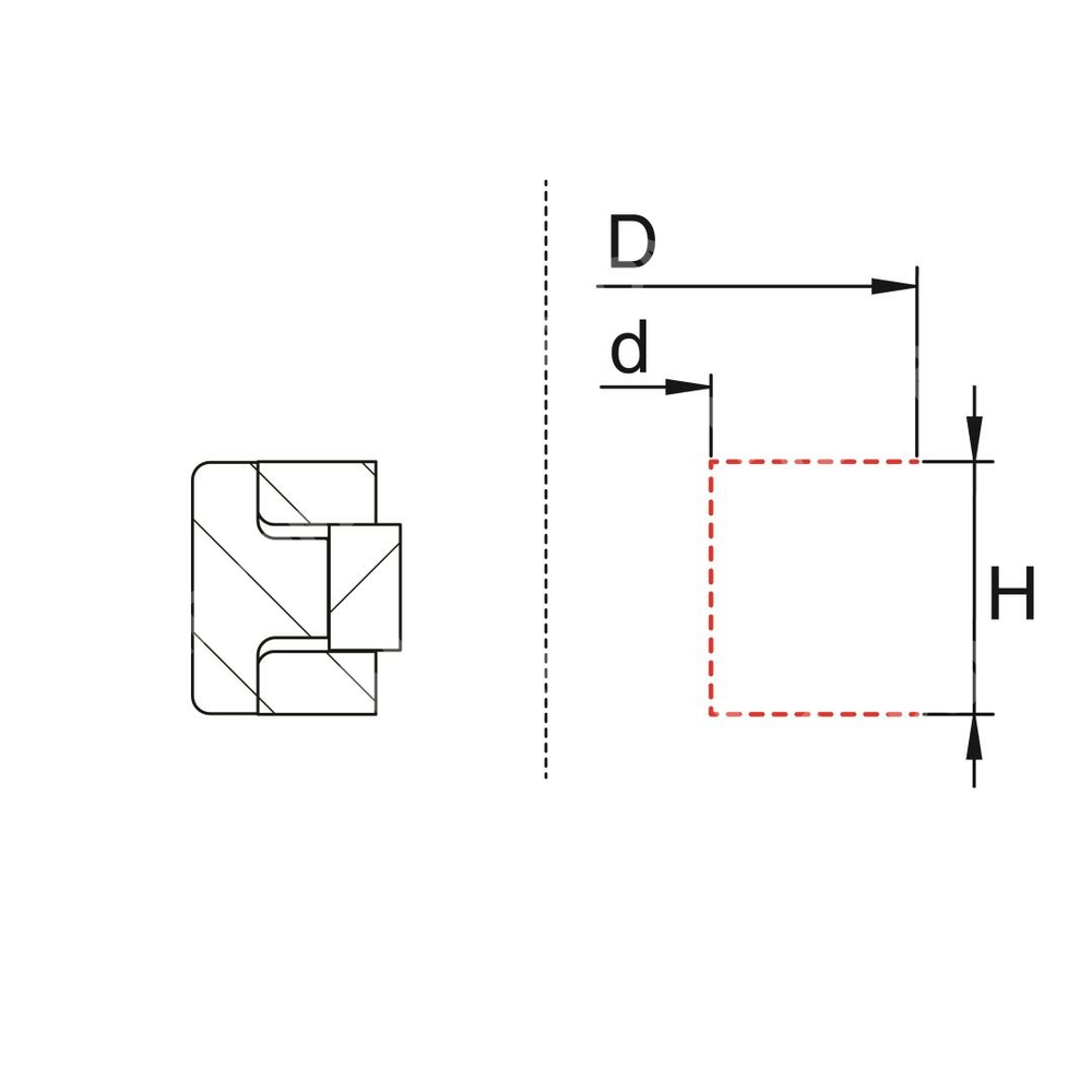 Уплотнение поршня PDH 132 (160-137-16)