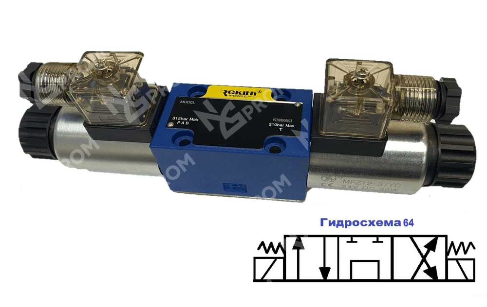 Гидрораспределитель 4WE10G31/CG110N9Z5L с электромагнитным управлением