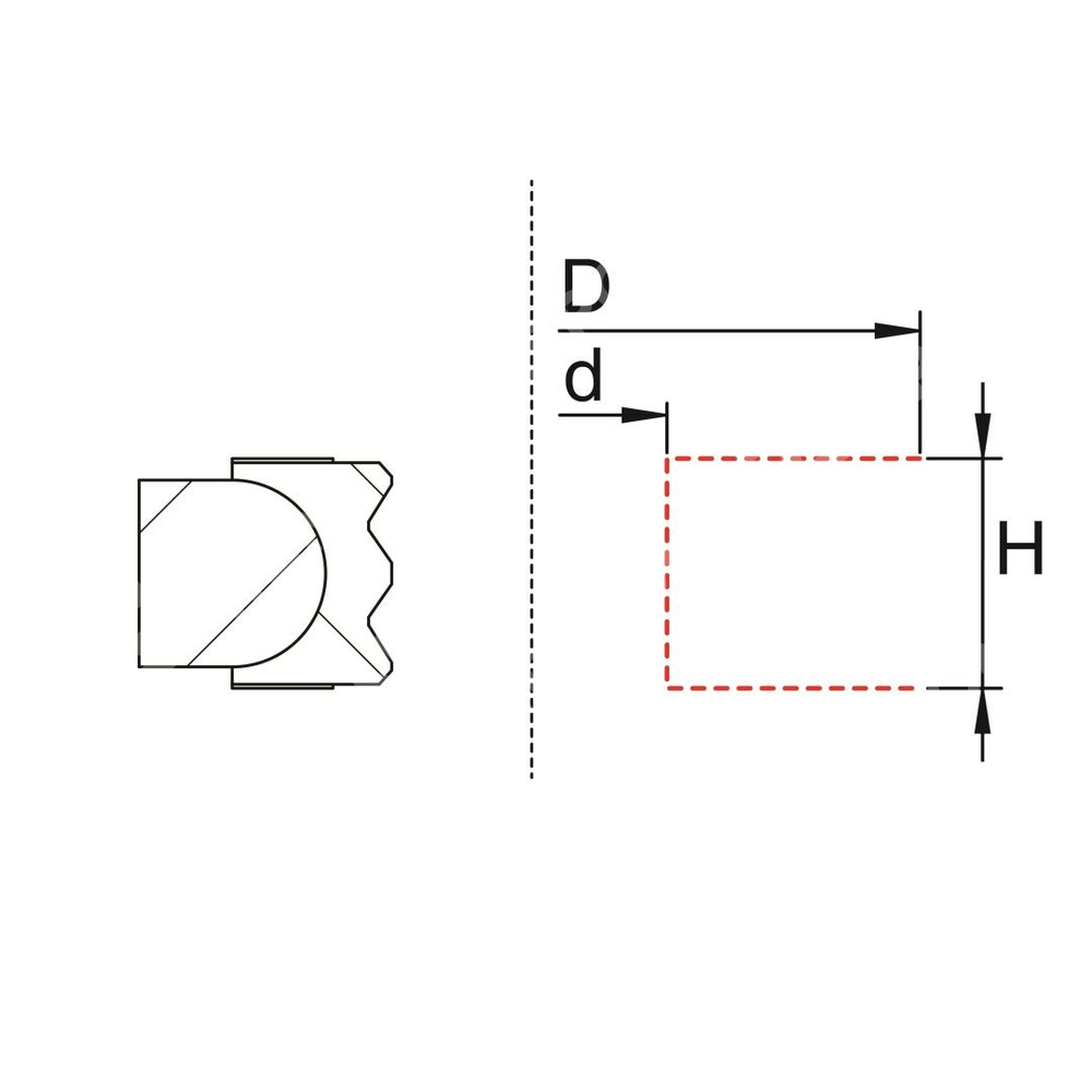Уплотнение поршня TTQ 30 (30-22,5-3,2)